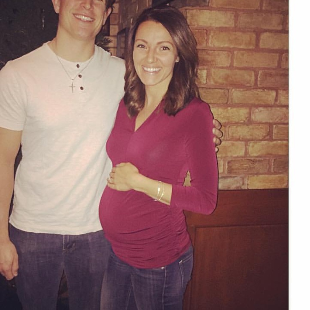 Long sleeve maternity dress shirt